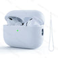 Dla AirPods Pro 2 Etui Płynny Silikon Pokrowiec Na AirPods 3 Pro 2 Etui Miękkie Słuchawki Ochronne Funda dla AirPod Pro 2 Pro2 Pokrowiec