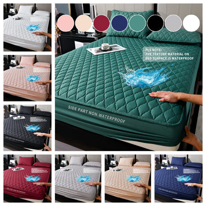 A Soft, Luxurious, High-Quality Mattress Cover  That Is Breathable and Cool, Liquid/Stain Resistant. a Mother's Day Family Gift. Machine Washable. Features Tight Elastic Edging, Pet-Friendly,