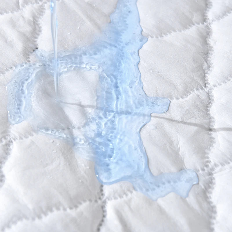 A Soft, Luxurious, High-Quality Mattress Cover  That Is Breathable and Cool, Liquid/Stain Resistant. a Mother's Day Family Gift. Machine Washable. Features Tight Elastic Edging, Pet-Friendly,