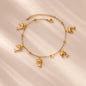 Stainless Steel Imitation Pearl Anklets for Women Gold Color Chain Ankle Bracelet Anklet Summer Beach Jewelry Accessories Gift