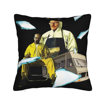 Saul Goodman Actor Square Pillow Case Breaking Bad Cushion Covers Customized Zippered Decorative Pillowcase for Sofa 40*40cm