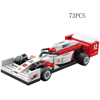 City Speed Racing MOC Car Sports Building Blocks Bricks Classic Rally sport Super Racer Vehicles Christmas gift Technical toys
