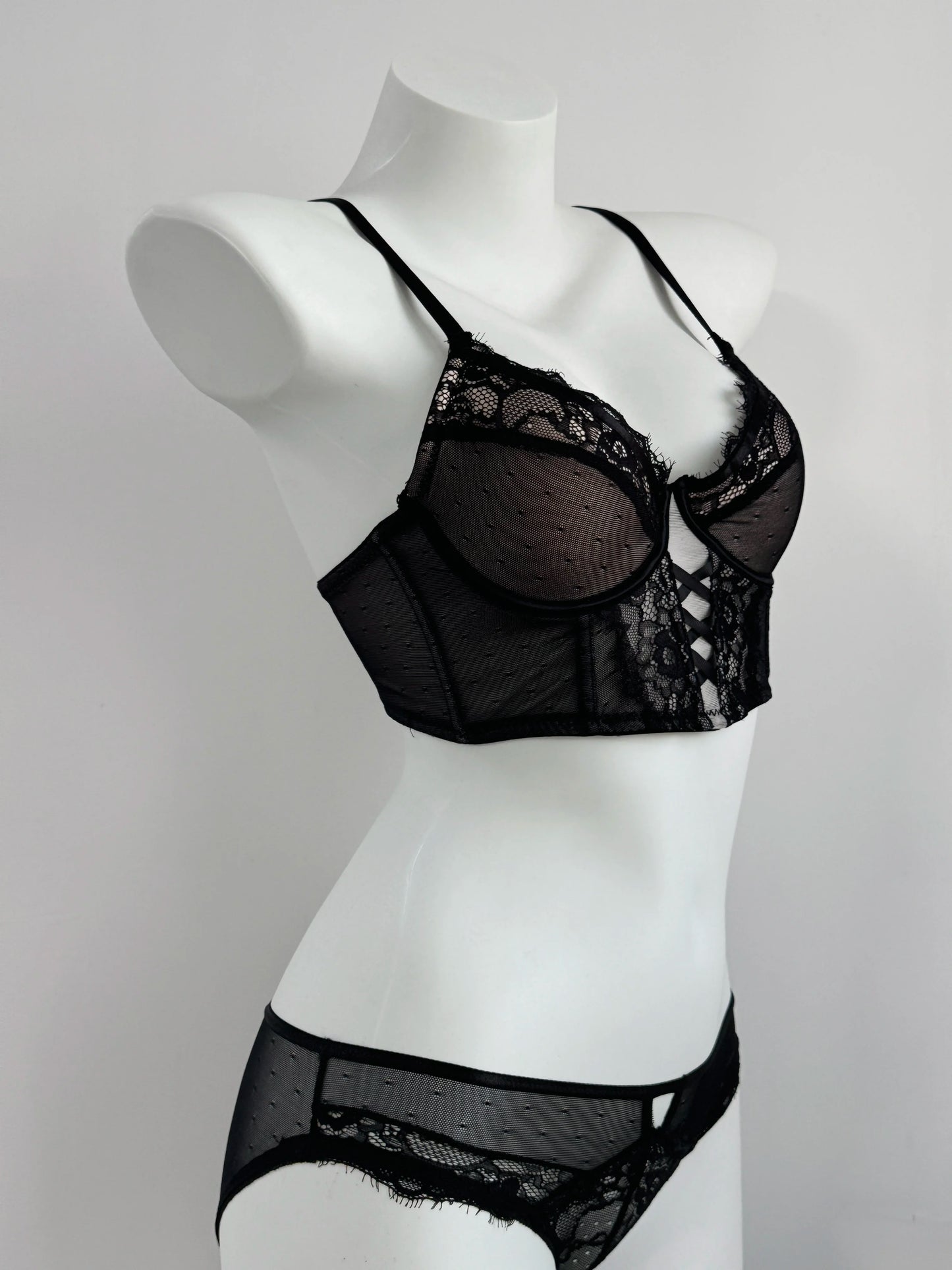 Luxury Fishbone Lace Bra Set for Small Chest | Anti-Sag Soft Underwire Push Up | Tuck Side Fat Enhancer | Sexy Tushy G & Panty