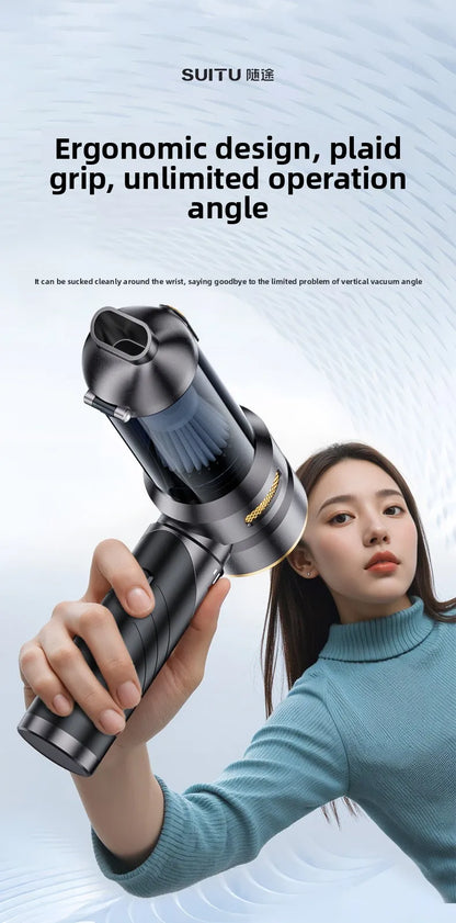 Portable Wireless Handheld Car Vacuum Cleaner Brushless High Power Air Duster Cleaner For Vehicle And Household Appliance