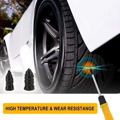 Car Tire Repair Kit with Drill Bit and Storage Bag. Motorcycle and Truck Tire Repair Tools. Quick Tire Repair Amagi