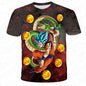 Anime Dragon Ball Son Goku 3D Print Kids T Shirt Summer Fashion Casual T-shirt Boy Girl Unisex Children's Clothing Tshirt Tops