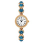 Women Bracelet Watch Ancient Luxury Premium Cat Eye Stone Colorful chain Watches Waterproof Ladies Fashion Quartz Wristwatch