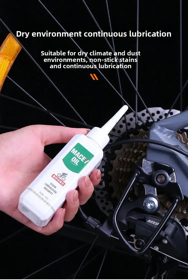 100ml MACEY Ceramic Dry Chain Oil Rower Górski Szosowy Smar Środek Konserwujący Akcesoria Rowerowe