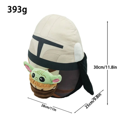2026 New Movie The Din Djarin Mandalorians And Grogus Plush Soft Stuffed Collectible Cute Anime Peripheral Plushie Doll Toy Gift