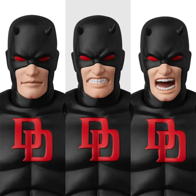 Genuine CT Toys Daredevil Figure Mafex 223 Black And Red Version Shf Action Figure Figurine Statue Movable Model Gifts Toys