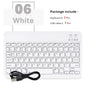 Hebrew/Spanish//Russian/Korean Portable 10 inch Wireless Keyboard and Keyboard set For iPad Samsung Tablet Laptop IOS Android