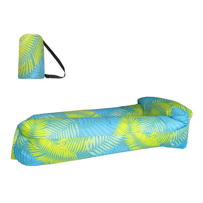 Portable Air Sofa Bed Inflatable Sofa Outdoor Inflatable Bed Outdoor Beach Bed Lazy Inflatable Camping Music Festival Rest Sofa