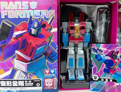Blind Box Transformers Articulated Figure - AULDEY AAE Optimus Prime Soundwave Multi-Pose Action Model Display Gift for Kids