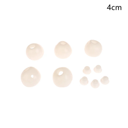 [DO]5Pcs/Set Relieve Stress Toy Handmade Ball DIY Empty Ball Leather TPR Fluid Player Noisy Ball Venting Ball[DO]