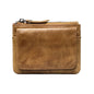 New Cow Leather Women's And Men's Card Bag Coin Purse Slim Credit Card Holder Wallet For Men and Women ID Card Pocket