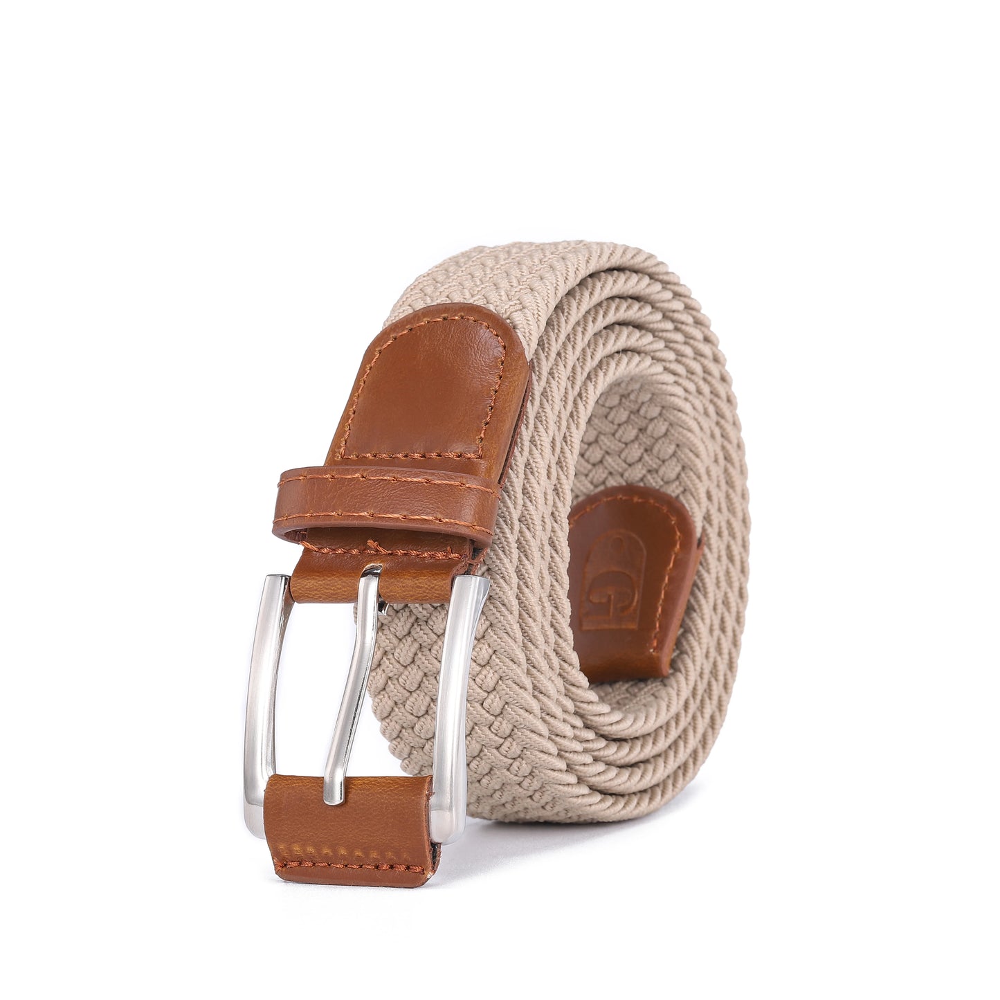 Casual Men's And Women's Woven Elastic Belt Outdoor Sports Stretch Jeans Designer Fashion Accessory for Men And Women