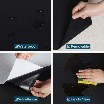 40cm wide vinyl matte decorative contact paper self-adhesive waterproof removable wallpaper for furniture renovation