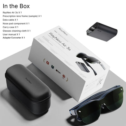 TCL RayNeo Air 4 /Air 4 PRO /Air 3S/2S Inteligentne okulary AR 201-calowy Micro OLED 3D HD Prywatne Kino do telefonu, komputera, konsoli do gier