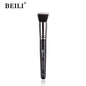 Arc-shaped Flat-head Ultra-thin Foundation Brush, Paint-free And Traceless Foundation Liquid Brush, Professional