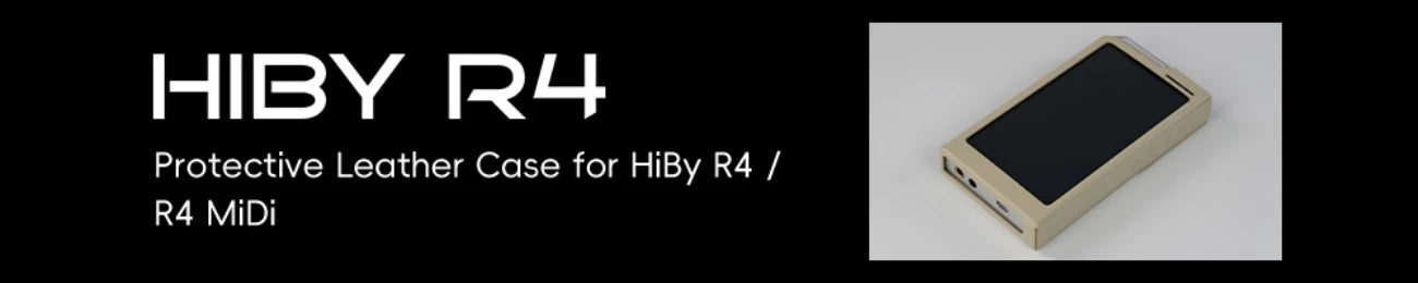 HiBy R4 ES9018Q2M*4 Android12 HiFi Music Player MP3 Audio Bluetooth WiFi DSD256 MQA 16x USB DAC Headphone AMP 11hr 4.7'' OPA1652