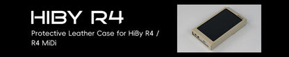 HiBy R4 ES9018Q2M*4 Android12 HiFi Music Player MP3 Audio Bluetooth WiFi DSD256 MQA 16x USB DAC Headphone AMP 11hr 4.7'' OPA1652