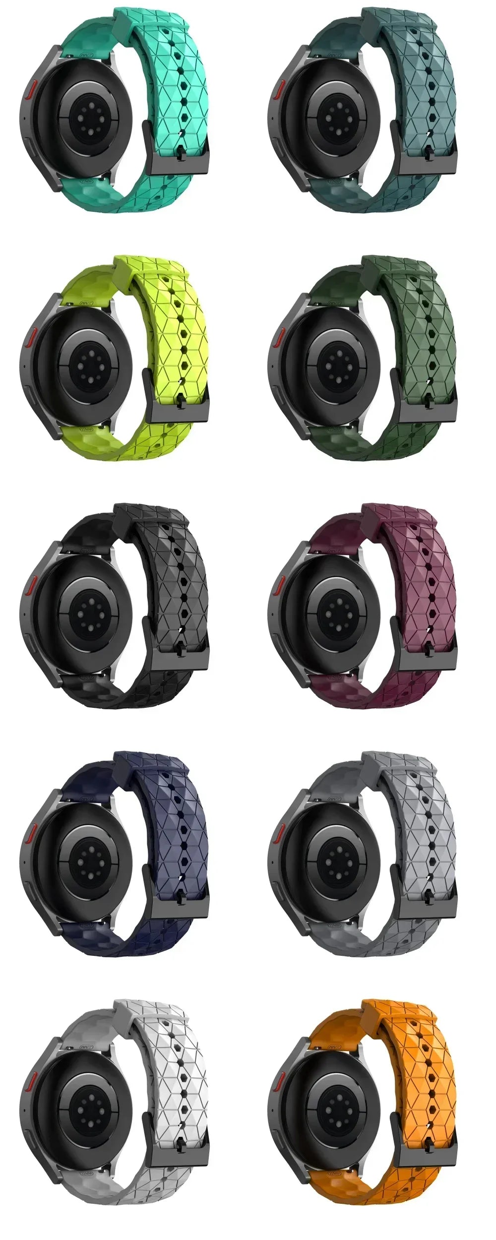 Silikonowy pasek 22 20mm do HUAWEI WATCH GT 4 GT4 Pro 46mm Band GT 3 2 42mm HONOR Magic Watch 4 GS 3 Pro ES Wymiana bransoletki