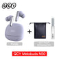 QCY Melobuds N50 ANC Bluetooth 5.4 Słuchawki Bezprzewodowe z Aktywną Redukcją Szumów 6 Mikrofonów Czyste Połączenia Wielopunktowe