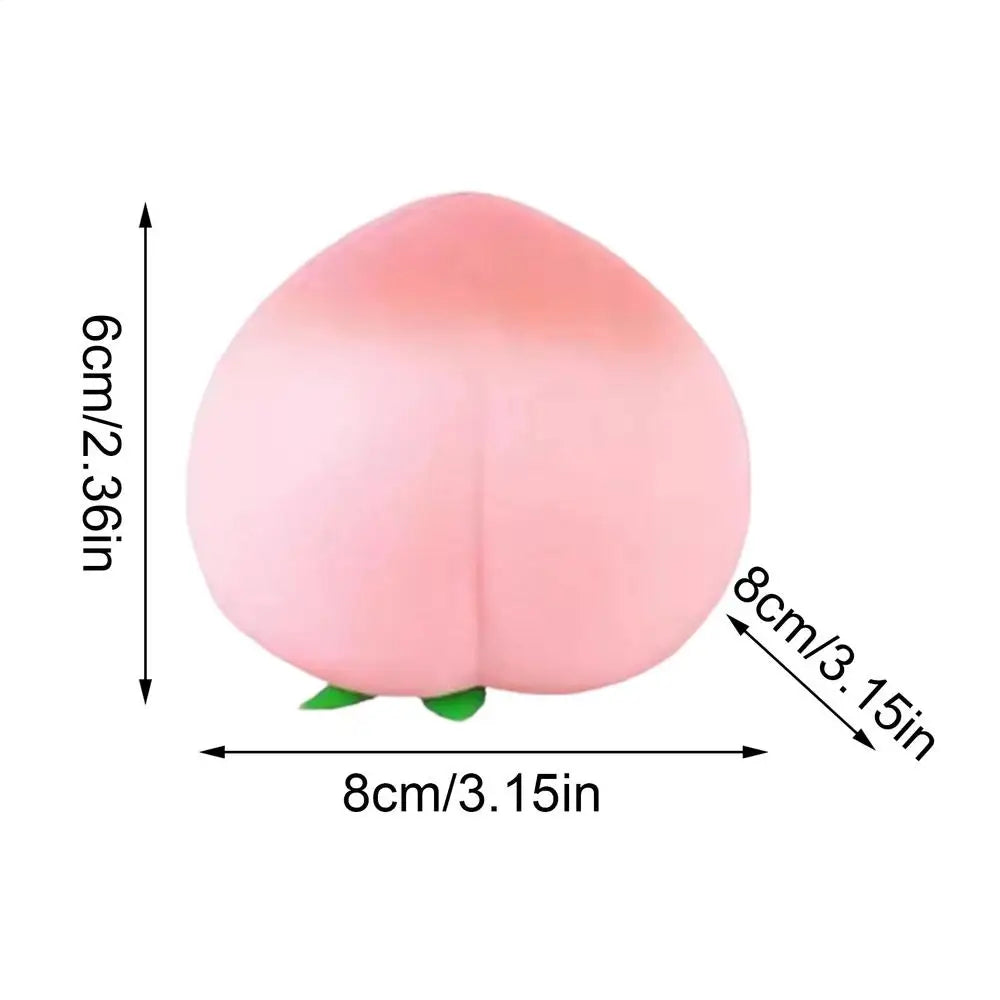 Fidget Toy Cartoon Peach SquishySlow Rising Anti Stress Decompressions Transfer Anxiety Kids SquishiesToys Gift