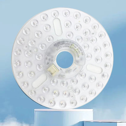 LED Ring Panel Circle Light AC 110V/220V 15/18/24W Replacement Round Ceiling Board Circular Lamp Board Ceiling Fan LED Module