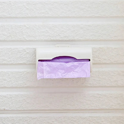 Trash Bags Storage Box Garbage Bag Dispenser for Kitchen Bathroom Wall Mounted Grocery Bag Holder Kitchen Plastic Bags Container