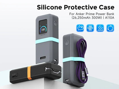 SIKAI Silicone Case for Anker 300w 26250Mah Powerbank  Shockproof Cover with Precise Cutouts