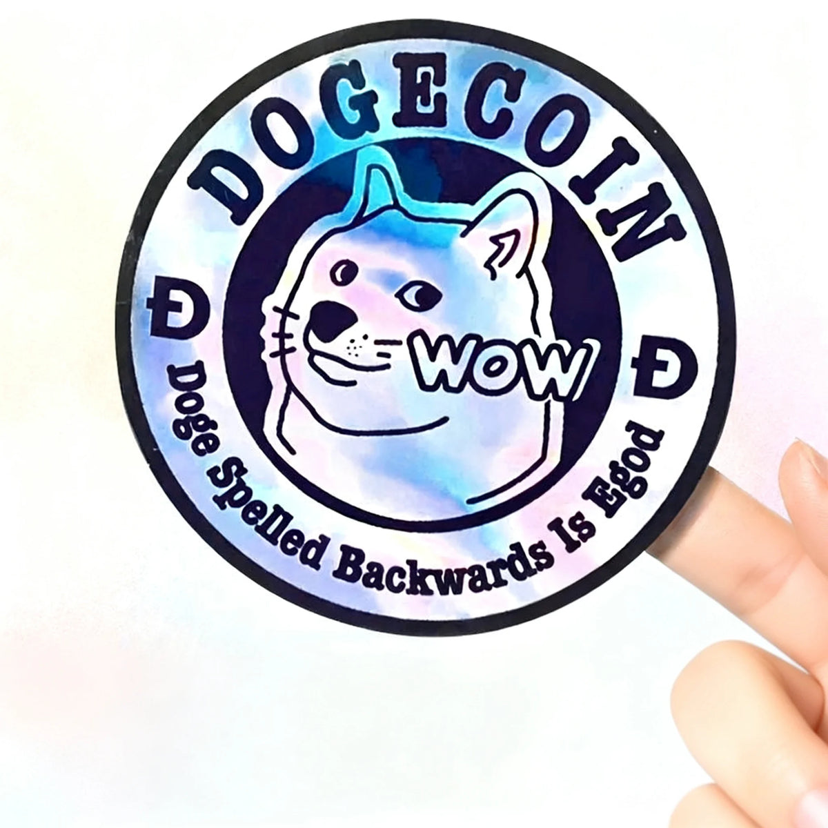 Customized Holographic Silver Laser Sticker - LOGO/Design Personalized Sticker Labels for Your Unique Identification
