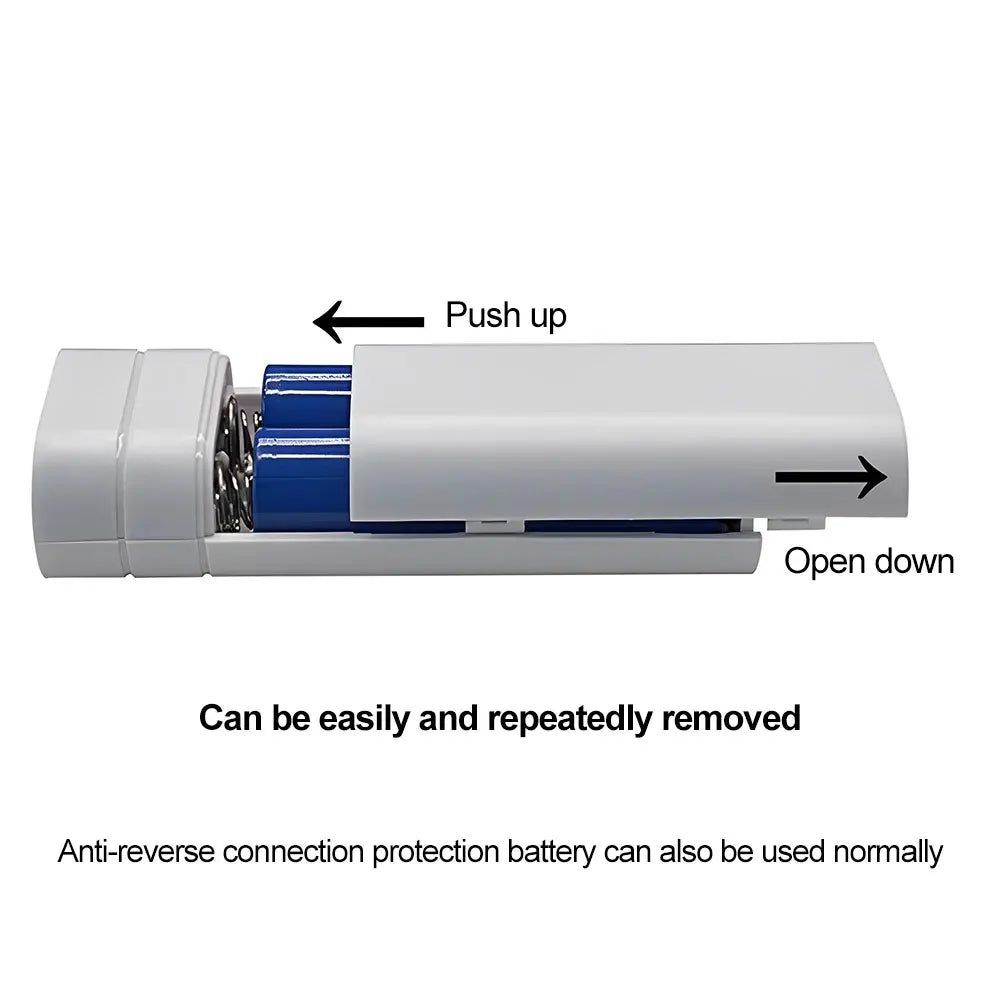 New 5V 2A 2x18650 Power Bank Box Kit Anti Reverse Connection TYPE-C Output Ports Plastic Shell Portable Battery Charger Case