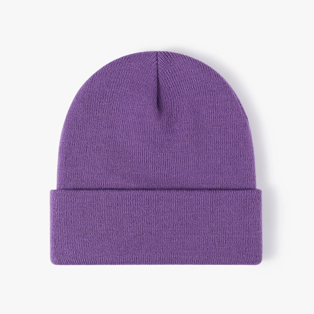 Customized Printed Logo Winter Knitted Keep Warm Cold Cap Unisex Solid Color Hip Hop Crochet Skull Beanie Hats
