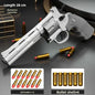 Revolver ZP5 357 Toy Gun Continuous Firing Launcher Pistol Soft Dart Bullet CS Outdoor Battle Game for Teenagers Adult Play