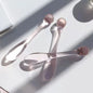 3PCS Eye Cream Applicator Spoon Roller Transparent Massage Stick Cosmetic Spatulas Wrinkle Facial Mask Skin Care Plastic Spoon