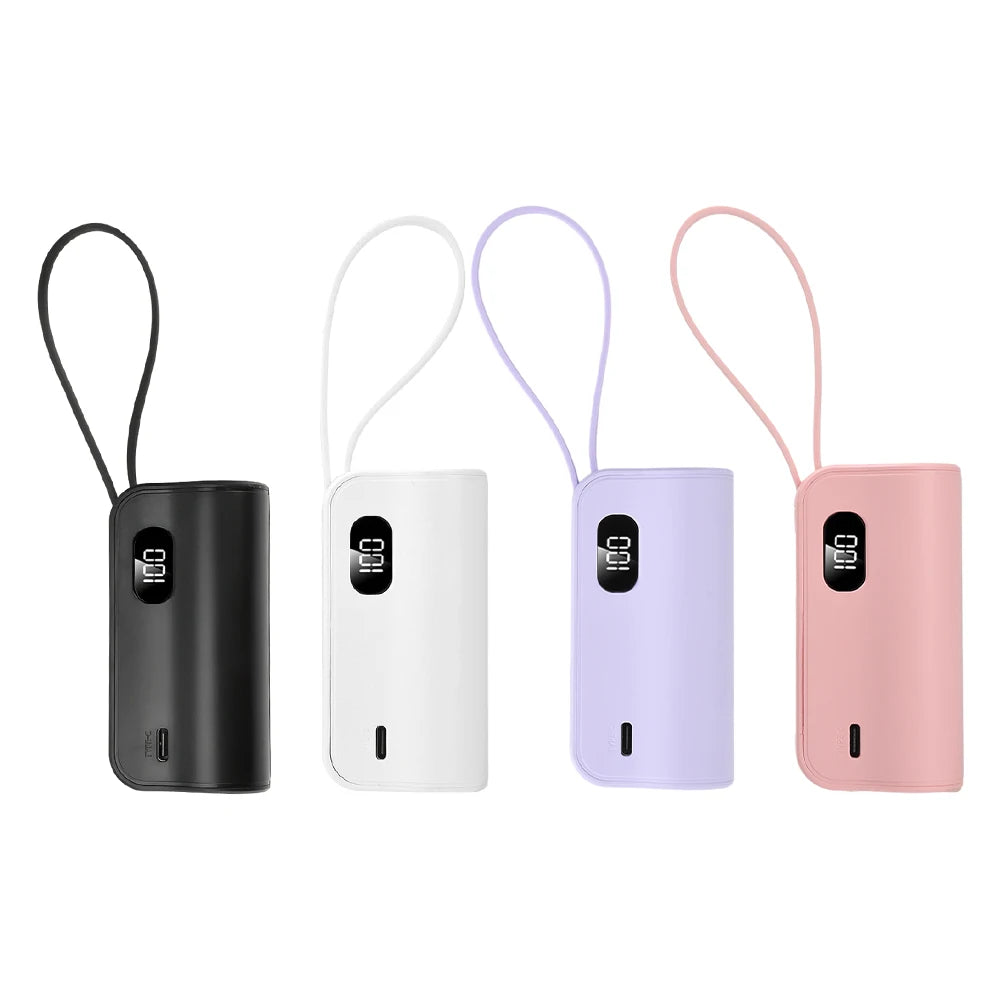 1x 21700 Mini Power Bank Case DIY Mobile Power Supply Battery Box kit Free Welding Type-C For Smart Phones Not Include Battery