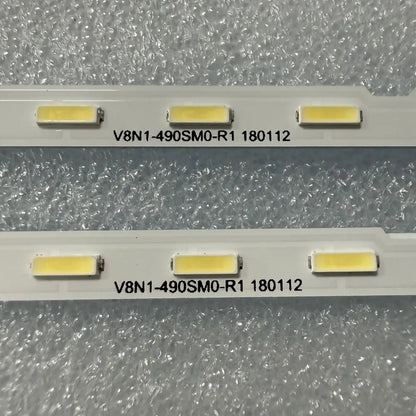 LED Backlight Strip For Samsung UE49NU7140U UE49NU7100 UE49NU7170U UE49NU7100U UE49NU7670 UE49NU7102 UE49NU7379