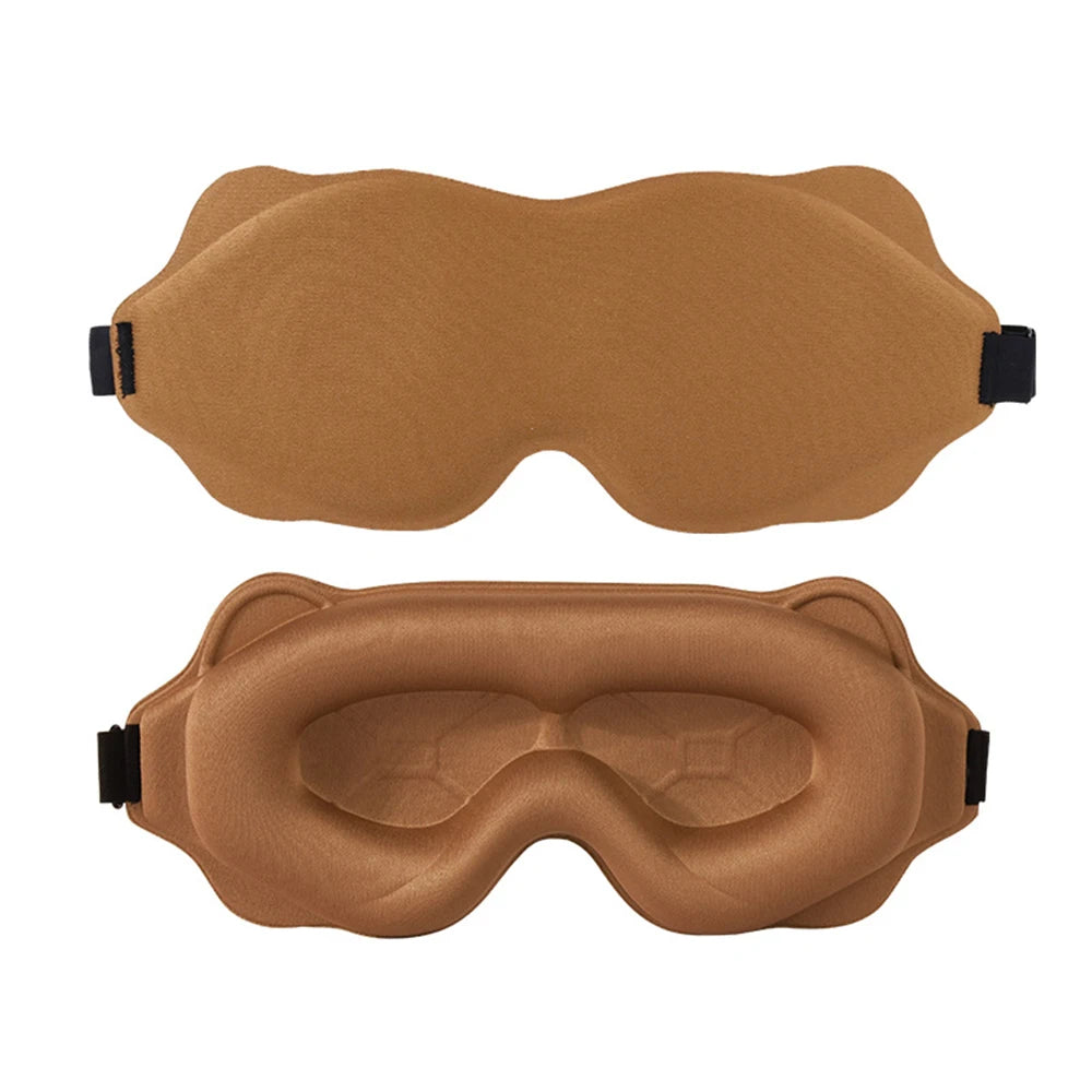 3D Sleeping Mask Block Out Light Soft Padded Sleep Mask For Eyes Slaap Masker Eye Shade Blindfold Sleeping Aid Face Mask Eyepatc