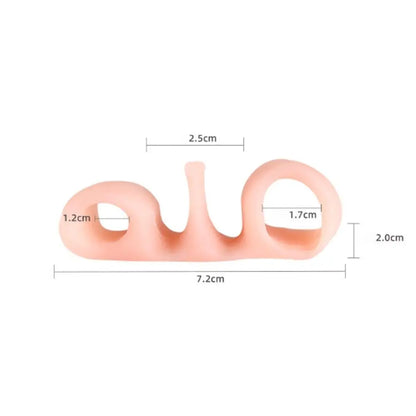 Toe Correctors and Toe Separators Bodyfeet Aligners Kit Silicone Invisible Posture Care Silicone Toe Spacers
