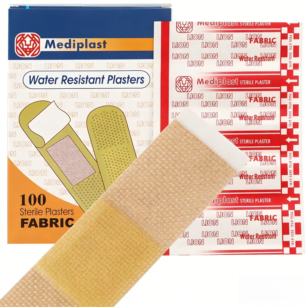 100Pcs Waterproof Cartoon Band-Aids Adhesive Hemostasis Bandages for First Aid Emergency Medical Dressing Sticking Plaster