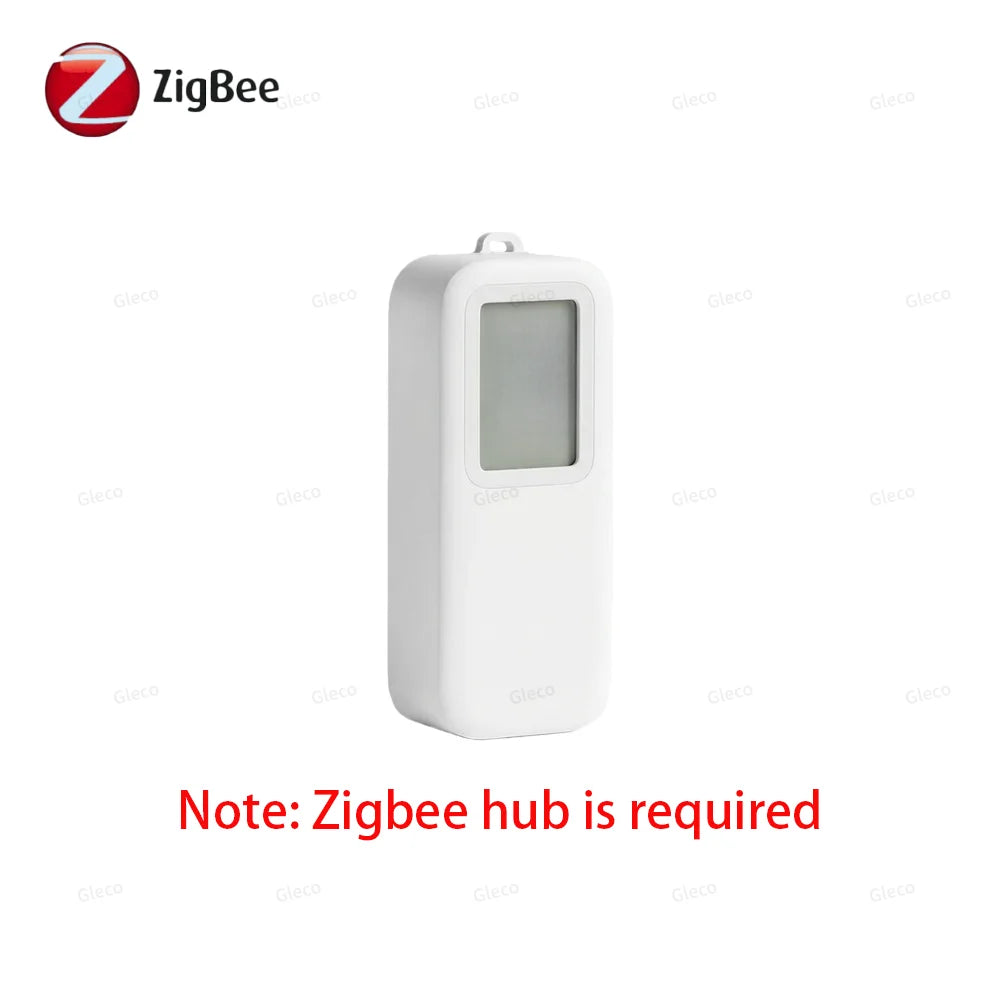 Waterproof Zigbee Smart Thermometer Hygrometer No/With Digital Display Tuya Temperature Humidity Sensor For Outdoor Greenhouse