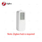Smart Home Zigbee Temperature Humidity Sensor Waterproof Tuya APP Remote Monitor Thermometer Hygrometer With/without LCD for Z2M