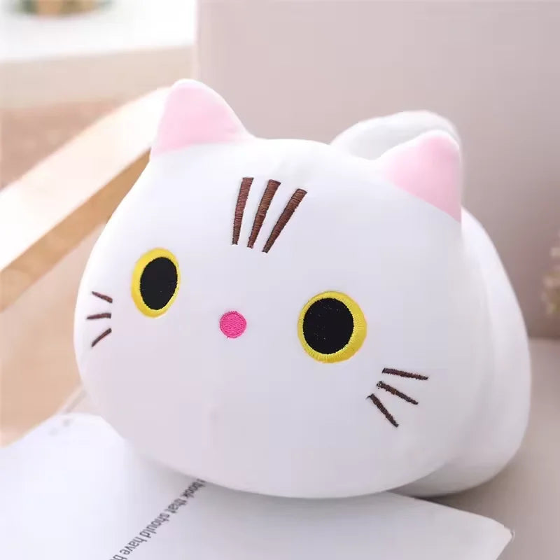 25-50CM Lovely Cute Cat Stuffed Plush Toy Cartoon Cat Children's Sleeping Doll Christmas Kawaii Cat Decoration Gifts