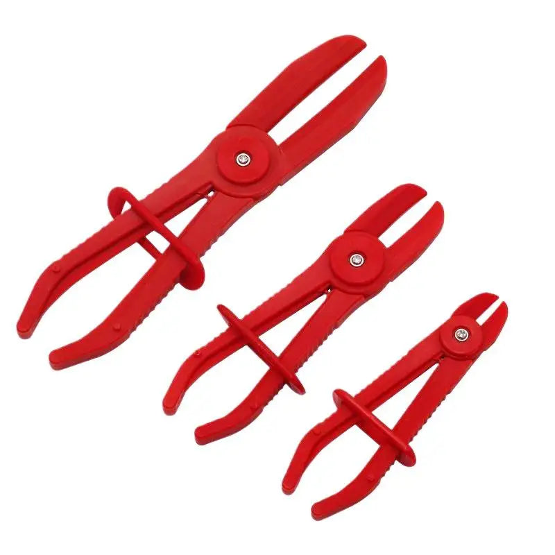 New NEW 1/3Pcs Brake Fuel Water Line Clamp Plier Hands Free Tool Nylon Hose Clamp Tool Set Car Repair Tools Hose Pliers