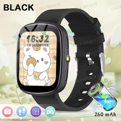 2026 Kids Games Smartwatch 1.83''HD Screen Camera 22 Interesting Games Sleep Monitor Alarm Clock Calculator Children Watch MA27
