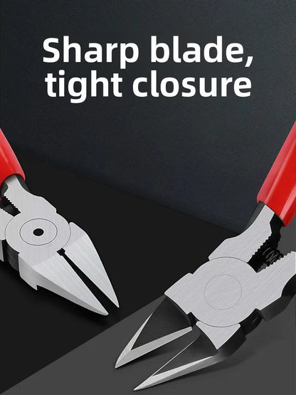 Precision Flush Cutter Sharp Diagonal Cutting Pliers for Metal Wire Cable Plastic Gate Electronics Repair DIY Tool