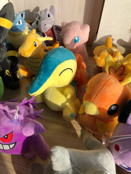Tepig Oshawott Pokemon Stuffed Doll Pokemon Pikachu Sleeping Series Sylveon Glaceon Leafeon Gengar Plush Piplup Peluche Toy Gift