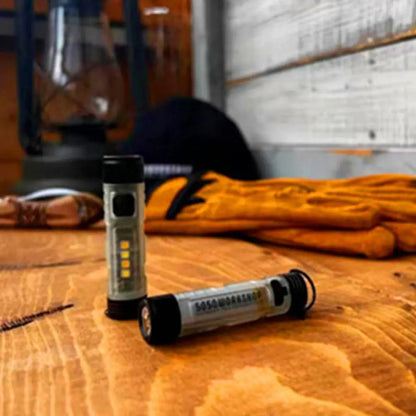Pocket Mini Flashlight Outdoor Key Clip Cap Ambient LED Long Endurance Disaster Relief Emergency 5050 Small Light 2026 New