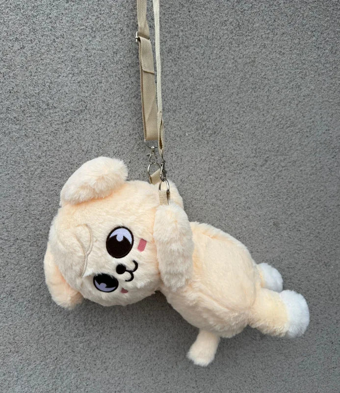 Kpop SKZOO plush Cartoon Rain Love Be Stray Kids Plush Toy Crossbody Bag Love Bear Gift for Children Backpack Christmas Gift
